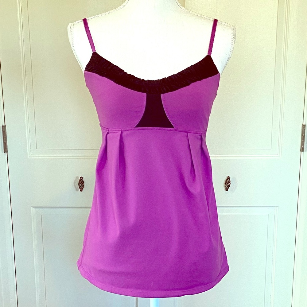 Purple “Yogi Dance” Lululemon Tank